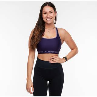 Under Armour Crossback Mid Sports Bras Women - White, Grey, Size XL - white