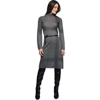 Pierre Robert X Jenny Skavlan Wool A-Line Dress - Darkgrey - Small