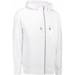 ID Klassisk Hoodie med m. Lynlås Sort - 3XL