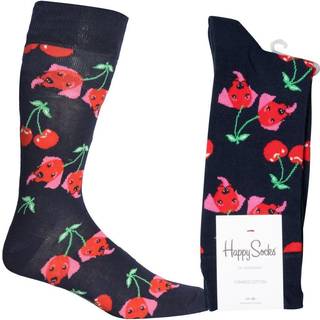 Happy Socks Cherry Dog Sock - Navy pattern - Str 41/46 * Kampagne *