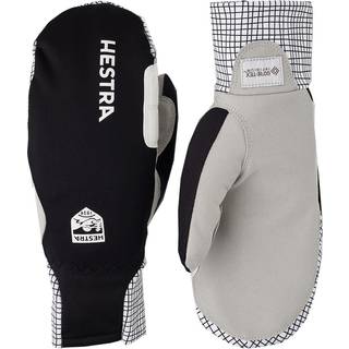 Hestra Women's W.S. Breeze Mitt Handsker Damer størrelse 6 farve grå/sort