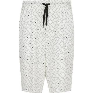 EMPORIO ARMANI Herren Bermudashorts weiß gemustert - weiß