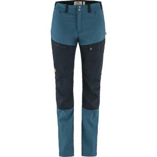 Fjällräven Women's Abisko Midsummer Trousers Trekking bukser Damer størrelse 36 - Regular - Fixed Length farve blå