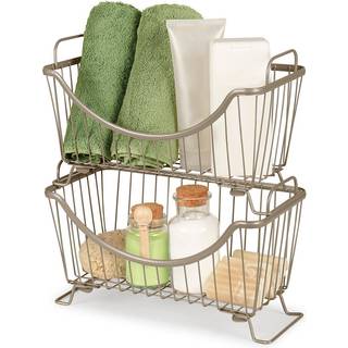 Spektrum diversificeret Ashley Stackable Storage Basket Lille Satin Nickel Model: 20377