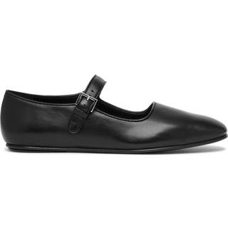 The Row Ava leather ballet flats - black - EU 40.5