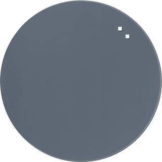 Magnetisk cirkeltavle 45 cm - mange farver (Variant: Grå glastavle)