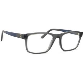 Polo Ralph Lauren PH2212 5763 55 Briller Mænd Grå - Matte Trasparent Grey - 55mm