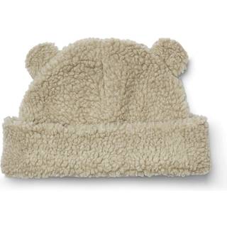 Liewood Bibi Pile Beanie, children's beanie with ears, 6M - 6Y - Mist 5-6y