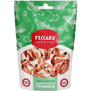 Ficcaro Chicken & Pollock Triangle, 100g -