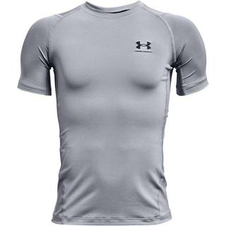 HeatGear® Armour Boys' Short Sleeve White / Black YXS (122 - 127 cm)