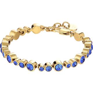 DYRBERG/KERN TERESIA ARMBÅND 380011 (Gold, Blue, ONESIZE)