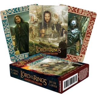 Lord of the Rings Playing Cards Heroes and Villains
