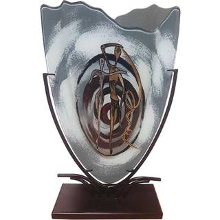 Glasvase Duo & Smedet Stand, H 47,5 cm - Benjamin