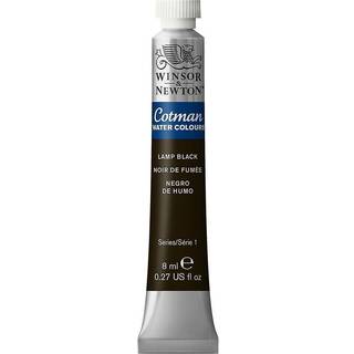Winsor & Newton Cotman akvarelfarve 8 ml tube – Lamp Black 337