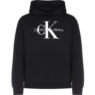 Monogram Hoodie - Calvin Klein - Black - Men - L - Black - L