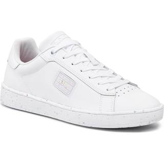 Tommy Hilfiger Shoes - Retro Basket Tjm Ess - Sko til herre - White - 40