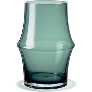 Holmegaard Arc Vase - H: 21 cm - Mørk grøn