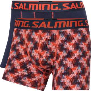 Salming Free, 2-pack Long Boxer Red, S