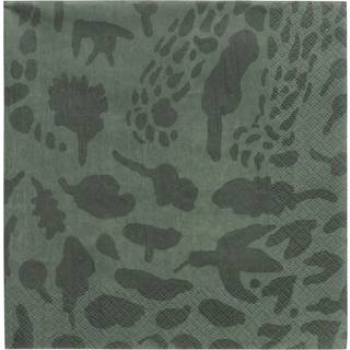 Iittala Oiva Toikka Cheetah serviet 20-pak Grøn