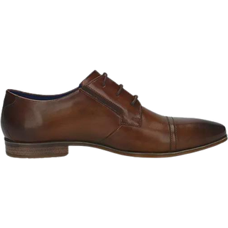 bugatti Herren Derby braun Glattleder