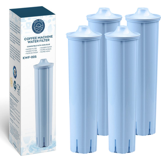 Vandfilter Kompatibelt med Jura Impressa Claris Blue - Pure Wave KWF-005 - 4 Stk.