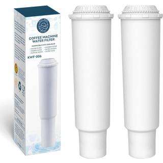 Vandfilter Kompatibelt med Jura Claris White - Pure Wave KWF-006 - 2 Stk.