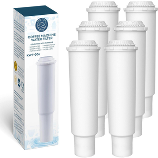Vandfilter Kompatibelt med Jura Claris White - Pure Wave KWF-006 - 6 Stk.