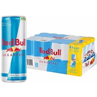 24 x Red Bull Energidrik Sukkerfri, 250 ml