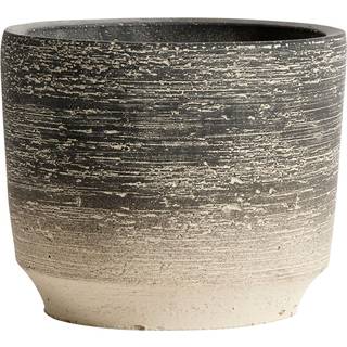 Muubs Kanji krukke 12,5 cm. - Black Grey