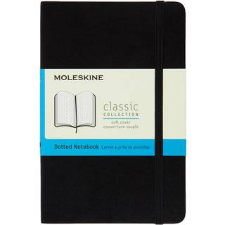 Moleskine Clas. S Notesbog | Pkt. | Dot. | Sort