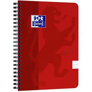 Oxford Touch Notebook A5 ruled 7 mm soft touch cover twin-wire 180 pages