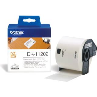 Brother DK-11202 - Black On White - 62 x 100 mm 300 label(s)
