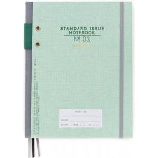 Designworks Ink Notebook Standard Issue Green - Notesbog