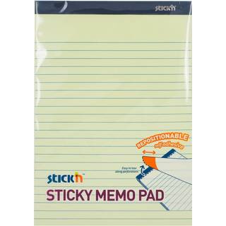 Stick&#39;n Memo Pad Blok | 25x17 cm | Linjeret