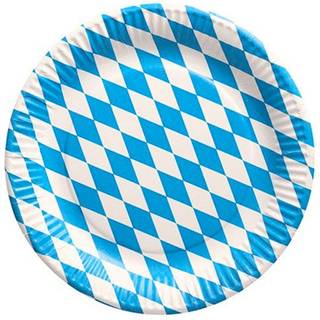 50 stk Oktoberfest paptallerken - 23cm