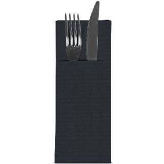 Tablesmart Airlaid bestikserviet 40x32cm sort
