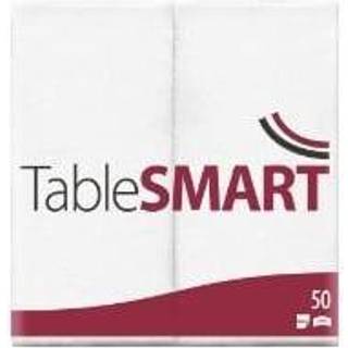 TableSMART Airlaid servietter 40x40 cm 1/8 fold hvid
