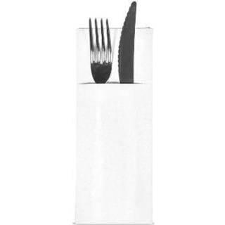 Tablesmart Airlaid bestikserviet 40x32cm hvid