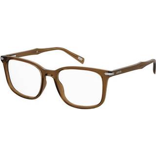 Levi&#39;s LV 5034 09Q 52 Briller Mænd Brun - Transparent Brown - 52mm