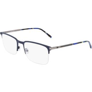 Lacoste Mand L2268 424 Optiske stel Metal Blå Firkantet