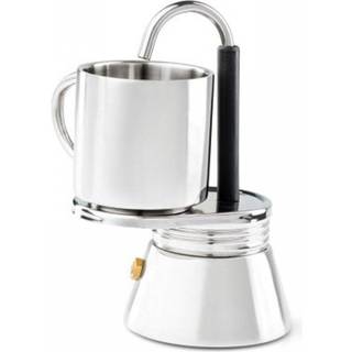 Espressobrygger GSI Glacier MiniEspresso Set 1 Cup, rustfrit stål, 74 ml