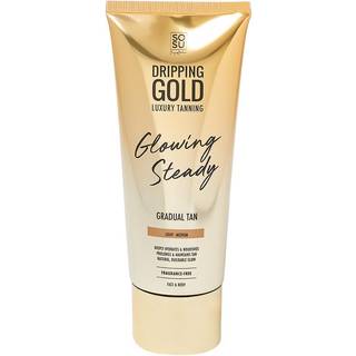 Dripping Gold Glowing Steady Selvbrunercreme til gradvis bruning Light - Medium 200 ml - 200 ml