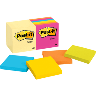 MMM65414YWMUS PAD 3X3 NEON 14 PK YL