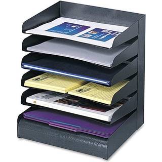 SAF3128BL - SAFCO skrå hylder stålbakke sortering