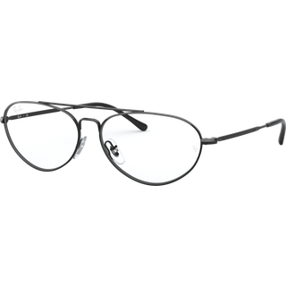 Ray - Ban Unisex RX6454 2509 Optiske stel Metal Sort Rund