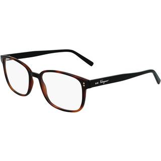 Ferragamo Unisex SF2915 241 Optiske stel Acetat Havana Firkantet