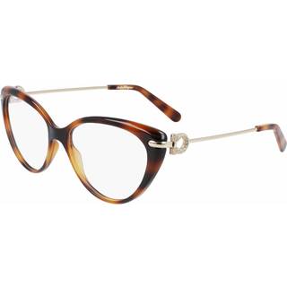 Ferragamo Kvinde SF2871R 271 Optiske stel Plast Skildpadde Cat Eye