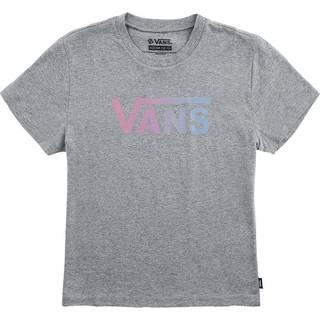 GR Flying V Crew Girls JR Grey Heather/Lilas (M)