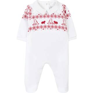 Tartine et Chocolat Sparkedragt Med Print Hvid 1 months  Hvid  1 måneder  kvinde