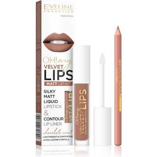 Eveline Cosmetics OH! my LIPS Velvet Læbesæt 14 Choco Truffle 1 stk. - 1 stk.